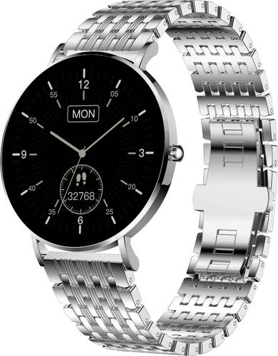XCOAST Smartwatch Silber