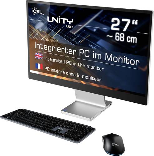 CSL Computer All-in-One PC Unity U27 68.6cm (27 Zoll) Full HD Intel® Core™ i5 i5-1235U 96GB RAM 2