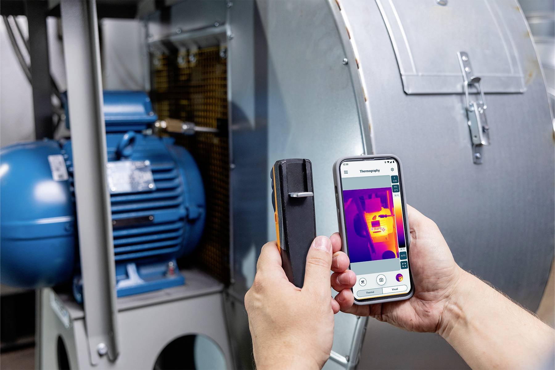 Testo 860i Set Wärmebildkamera -20 bis 350°C 9Hz