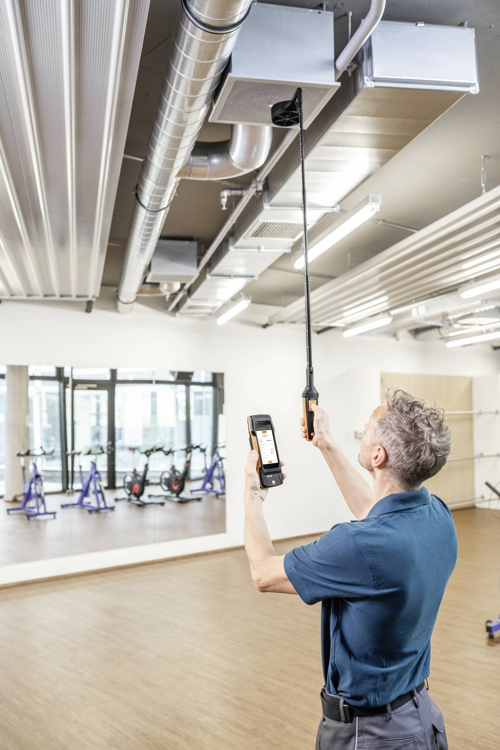 Testo 400 - Universal-Klimamessgerät Umweltmesstechnik-Set Temperatur, Druck -40, 0 - 150, 200°C, hPa