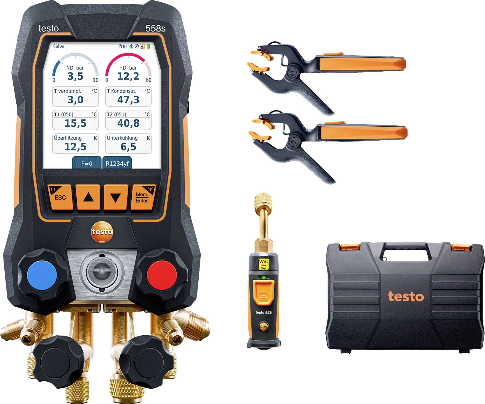 Testo Smart Vakuum Set 558s