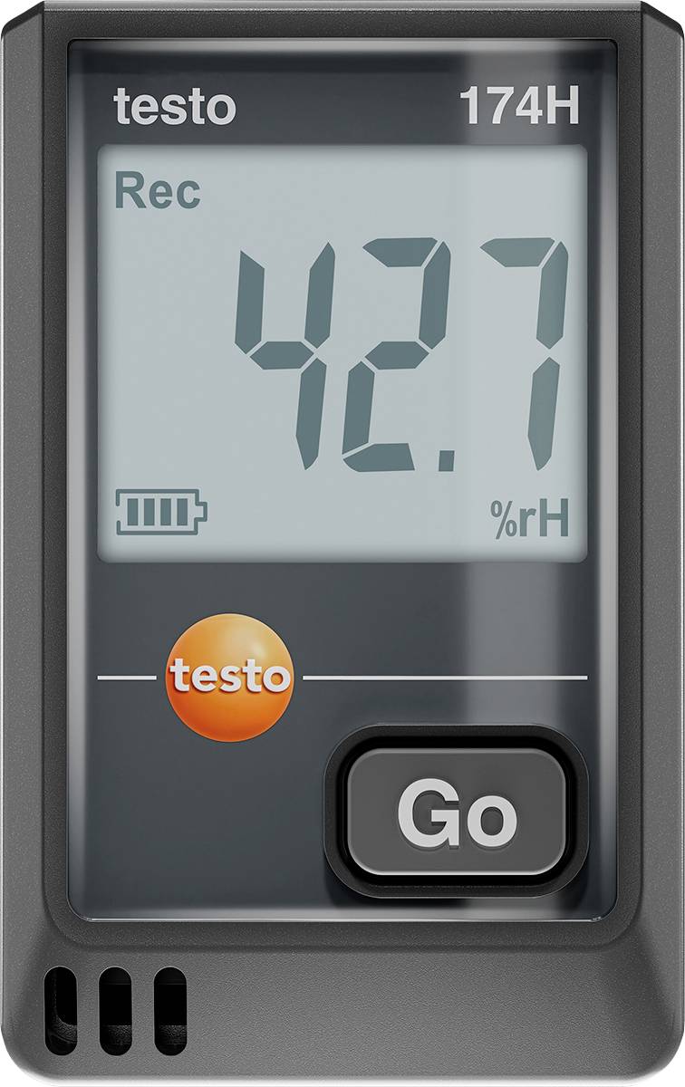 Testo 0572 1741 02 174 H Temperatur-Datenlogger, Luftfeuchte-Datenlogger -20 bis 70 °C 0 bis 100 %