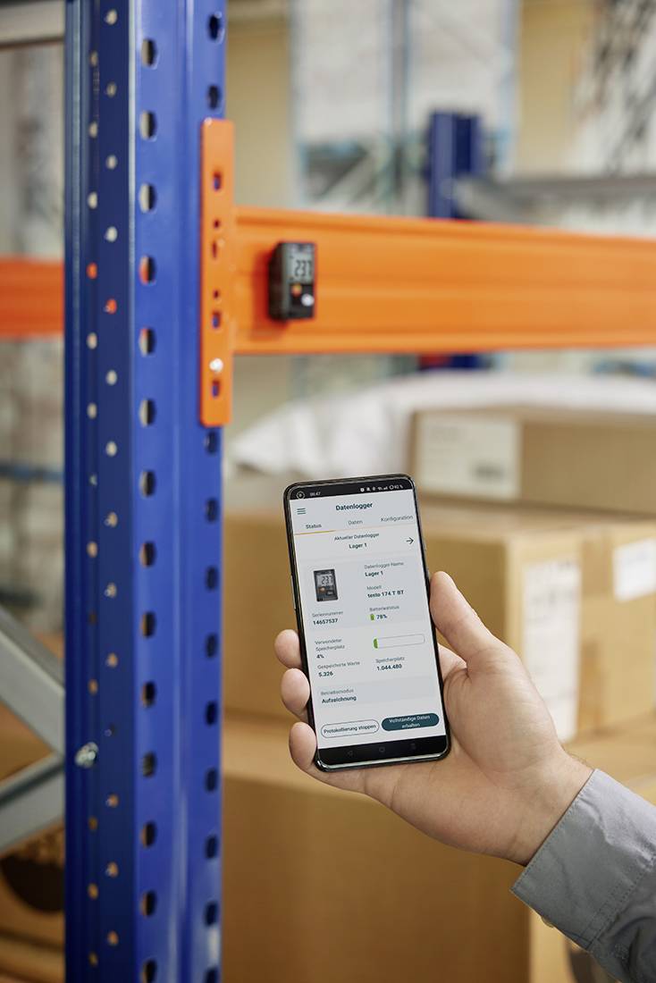 Testo 0572 1742 02 174 T  BT Temperatur-Datenlogger -30 bis 70°C