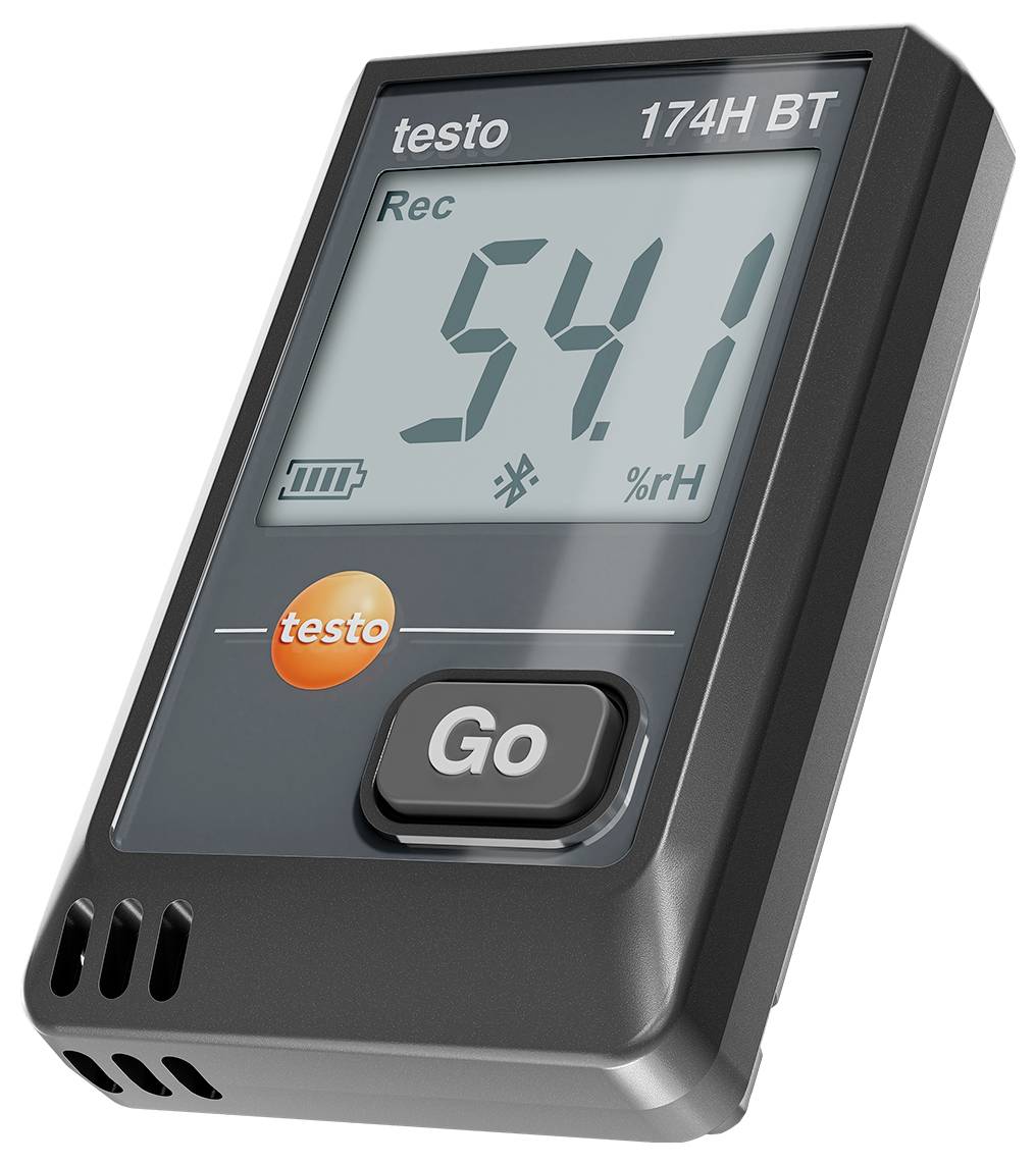 Testo 0572 1743 02 174 H BT Temperatur-Datenlogger, Luftfeuchte-Datenlogger -20 bis 70 °C 0 bis 100