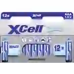 XCell Micro (AAA)-Batterie Alkali-Mangan 1.5V 12St. XCell Micro (AAA)-Batterie Alkali-Mangan 1.5V 12St.