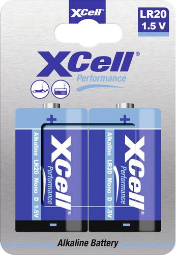 XCell Mono (D)-Batterie Alkali-Mangan 1.5 V 2 St.