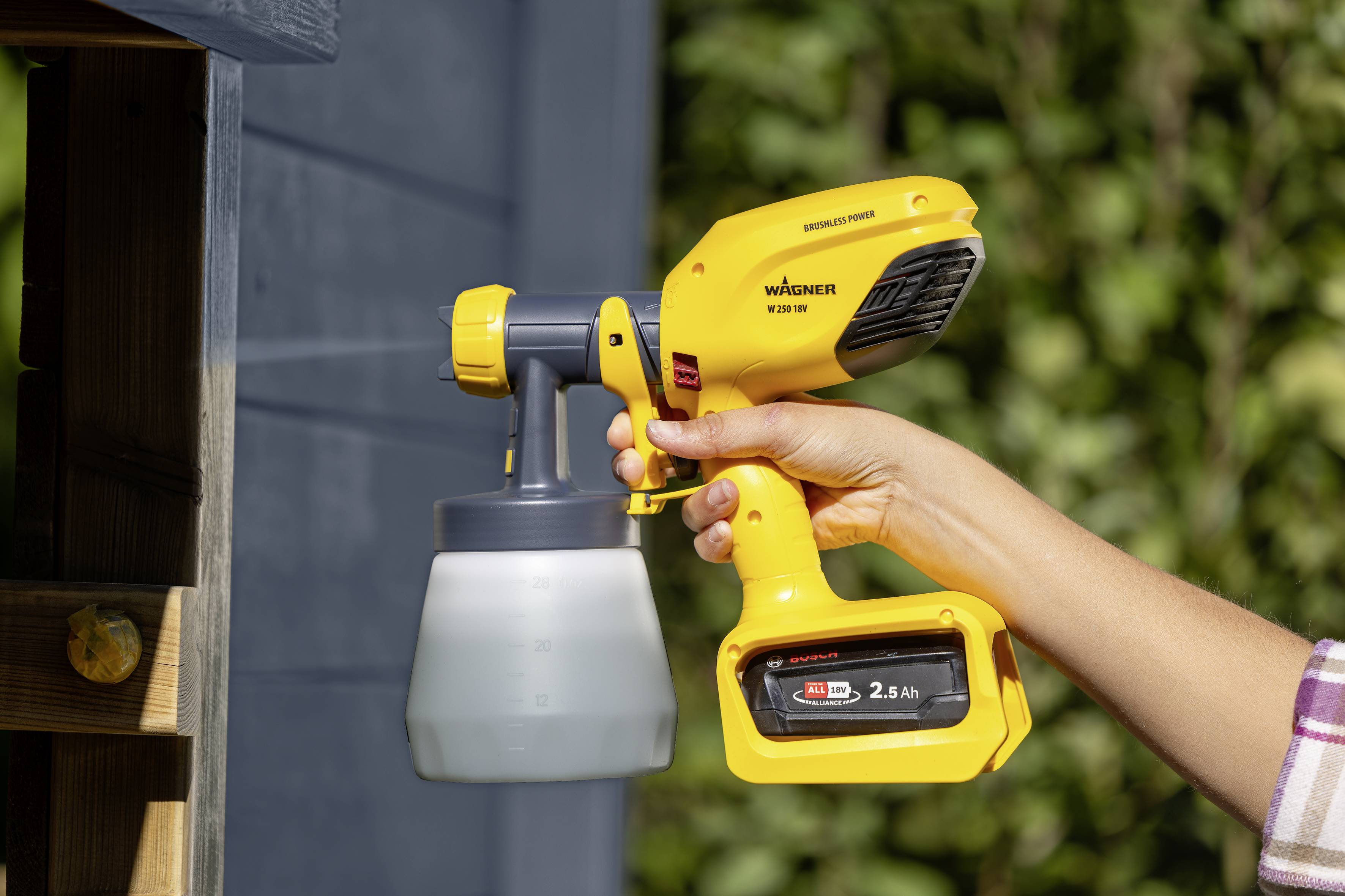 Wagner W250 18V Akku-Farbsprühpistole 18V Fördermenge (max.) 250 ml/min