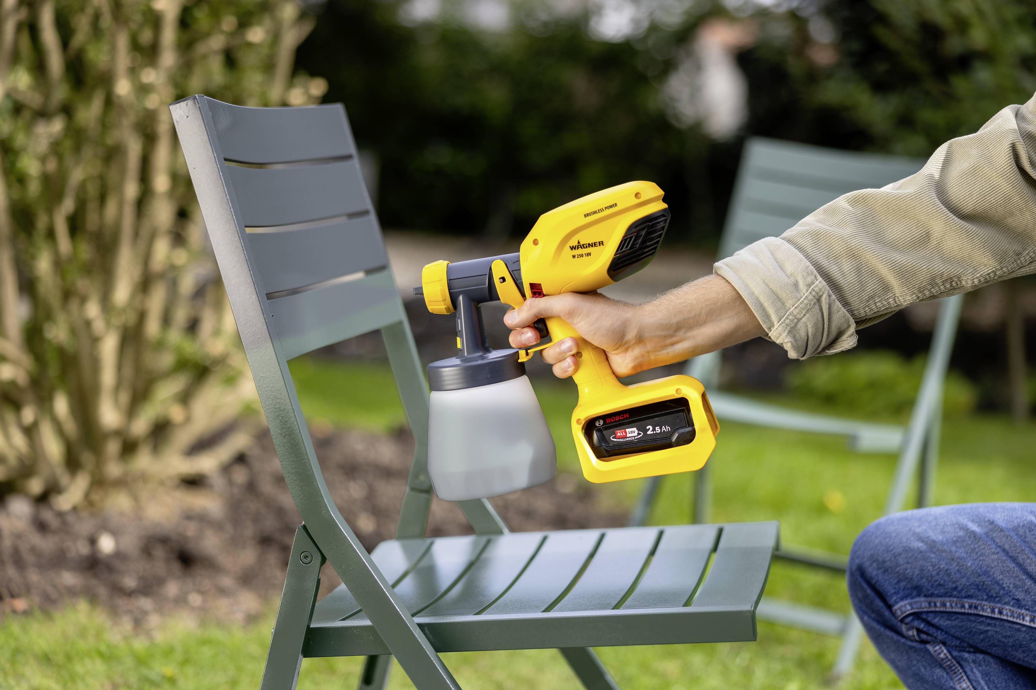 Wagner W250 18V Akku-Farbsprühpistole 18V Fördermenge (max.) 250 ml/min