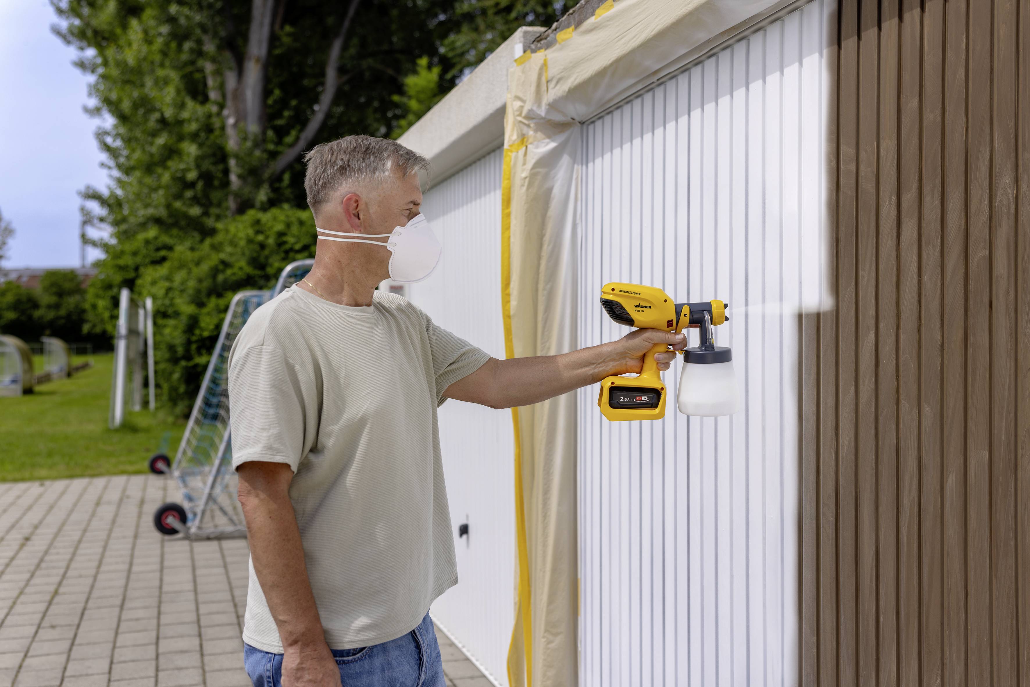 Wagner W250 18V Akku-Farbsprühpistole 18V Fördermenge (max.) 250 ml/min