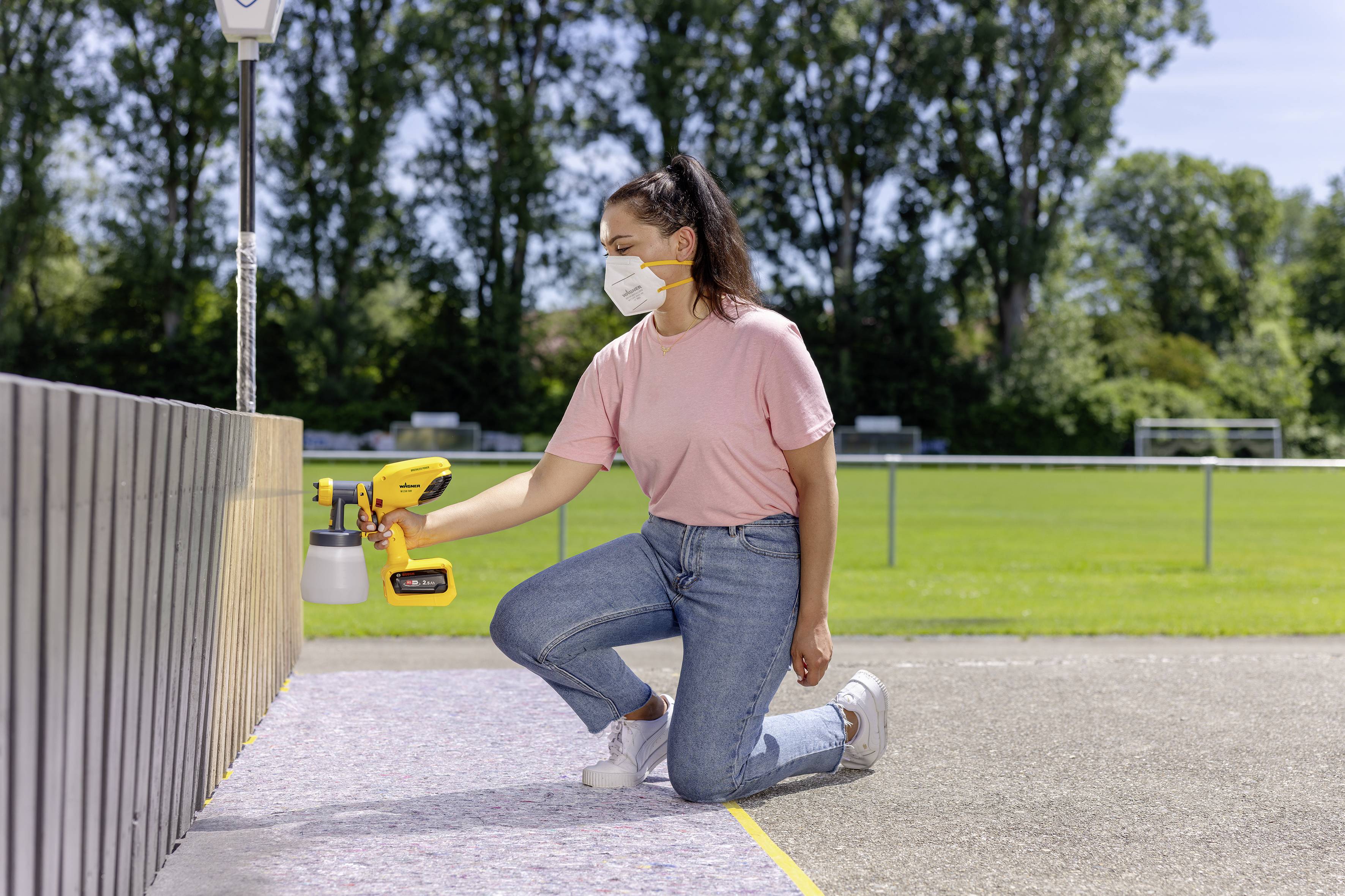 Wagner W250 18V Akku-Farbsprühpistole 18V Fördermenge (max.) 250 ml/min