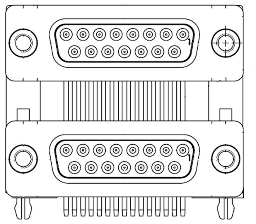 Molex 173114-0106 D-SUB Steckverbinder 1 St. Bulk
