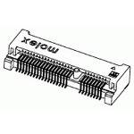 Steckverbinder von Molex mit mehreren Metallpins, die zur Verbindung elektrischer Komponenten dienen.