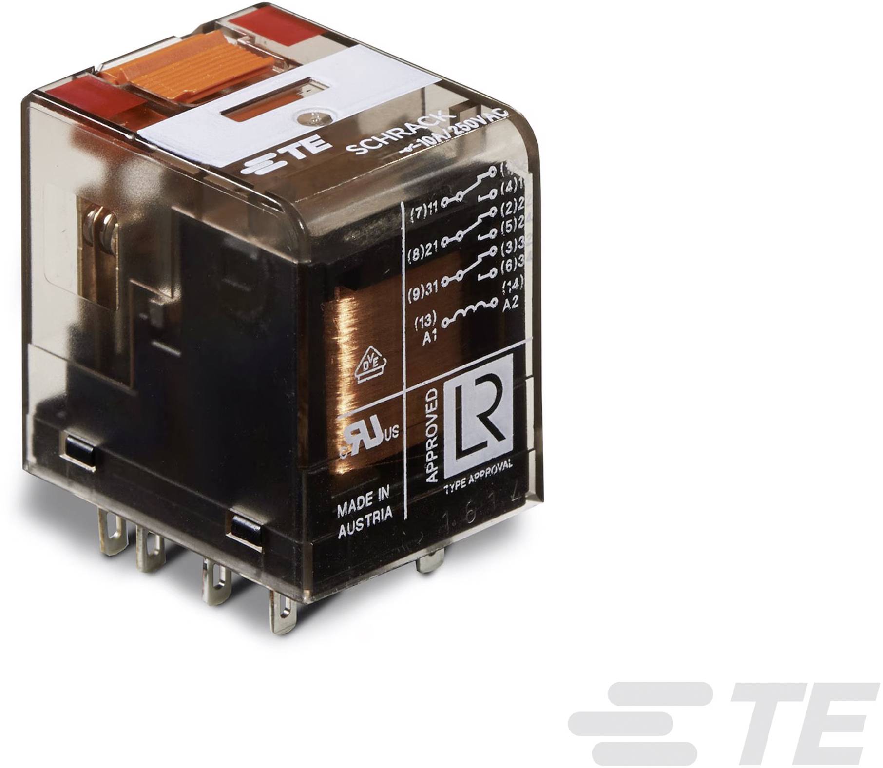 TE Connectivity 6-1419111-6 Powerrelais Bulk