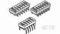 Drei gezeichnete elektronische Chips mit sichtbaren Pins, die für Schaltungen und elektronische Anwendungen bestimmt sind.