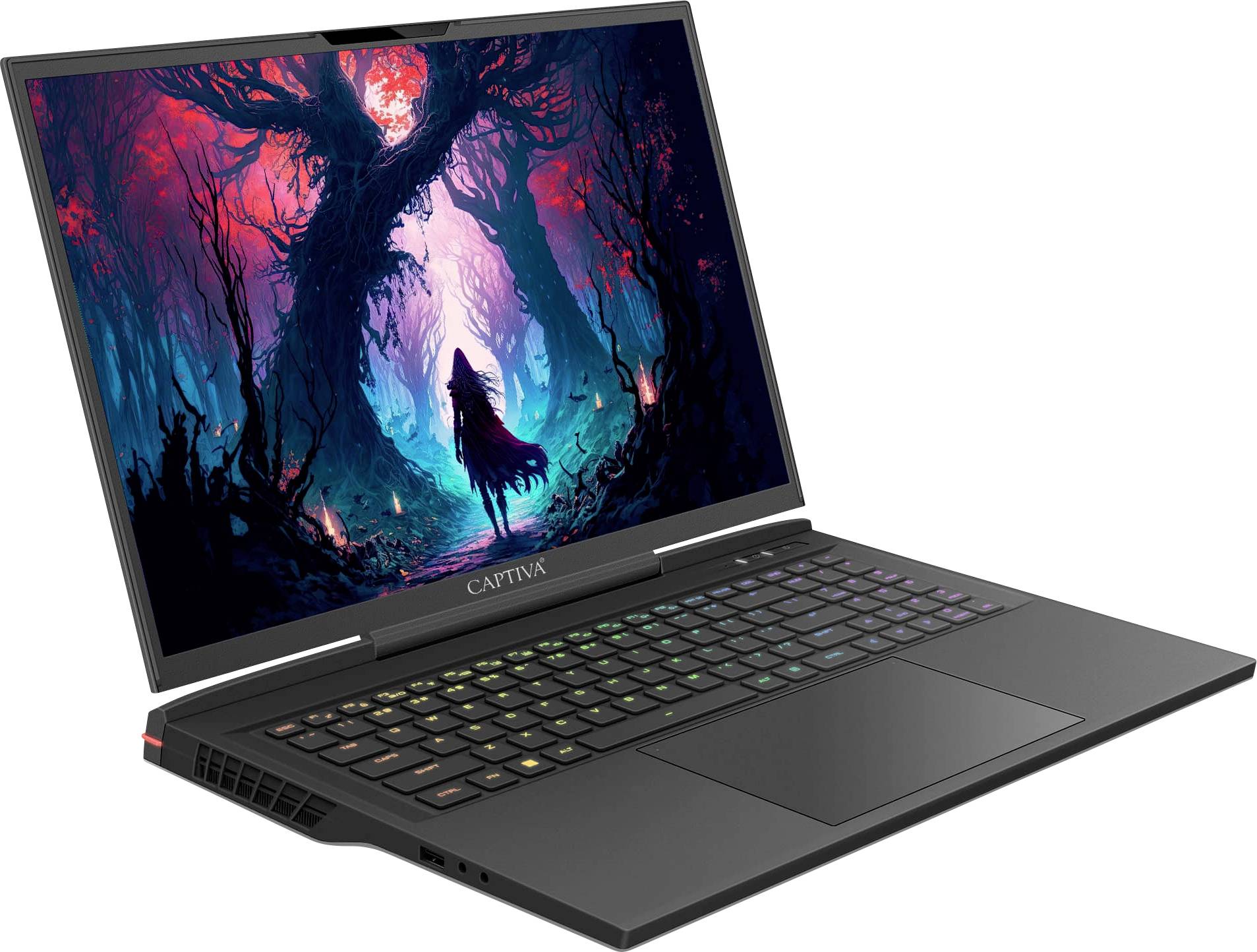 Captiva Gaming Notebook () WQXGA Intel® Core™ i9 64GB RAM 4TB SSD Schwarz 81497