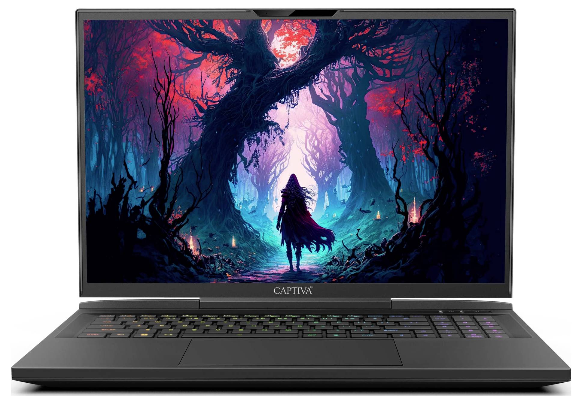 Captiva Gaming Notebook () WQXGA Intel® Core™ i9 64GB RAM 4TB SSD Schwarz 81497