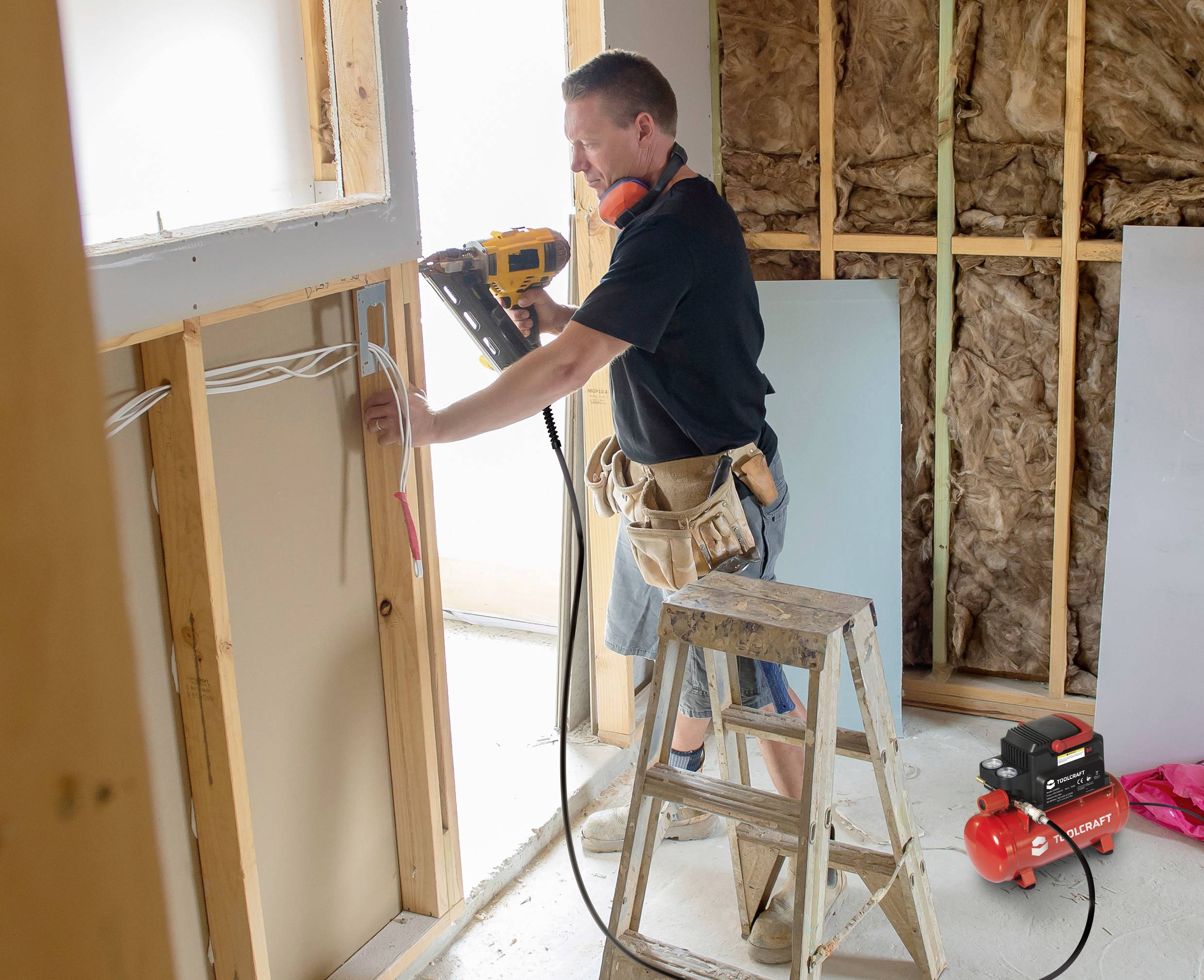 TOOLCRAFT Druckluft-Kompressor 6l 8 bar