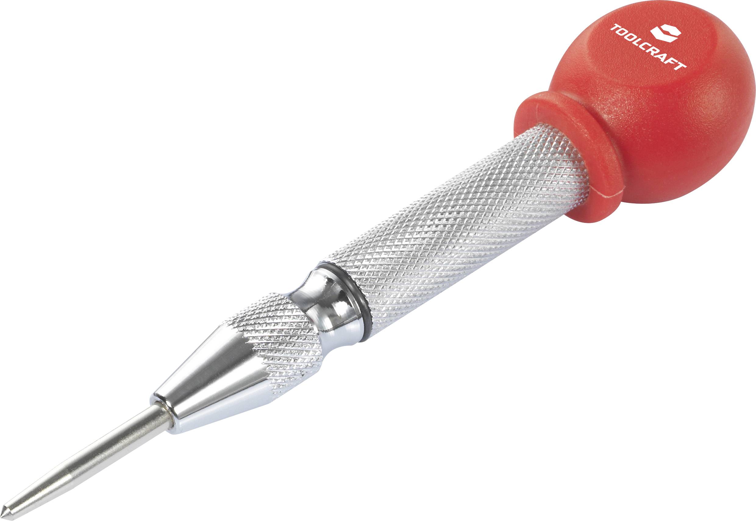 TOOLCRAFT Automatik-Körner mit Spitze TO-10179732 (Ø x L) 1.6 cm x 12.7 cm