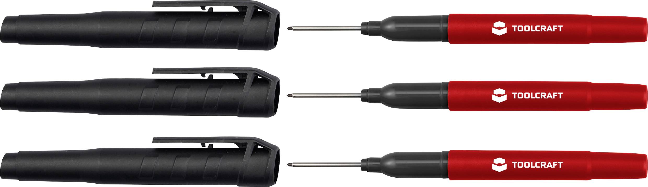 TOOLCRAFT TO-10179735 Bohrlochmarker 1 mm 3 St.