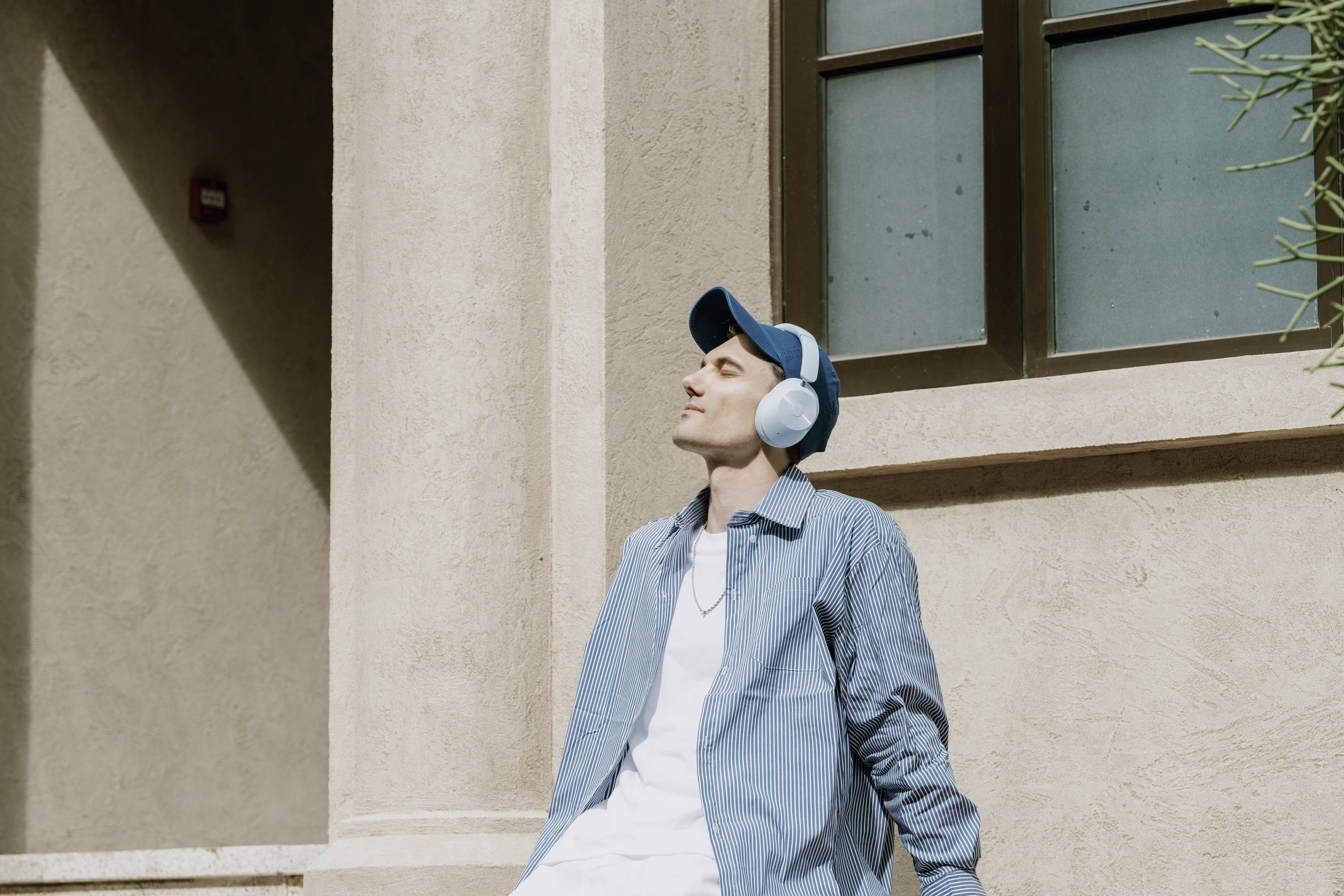 OneOdio Over Ear Kopfhörer Bluetooth® Blau Noise Cancelling Handy