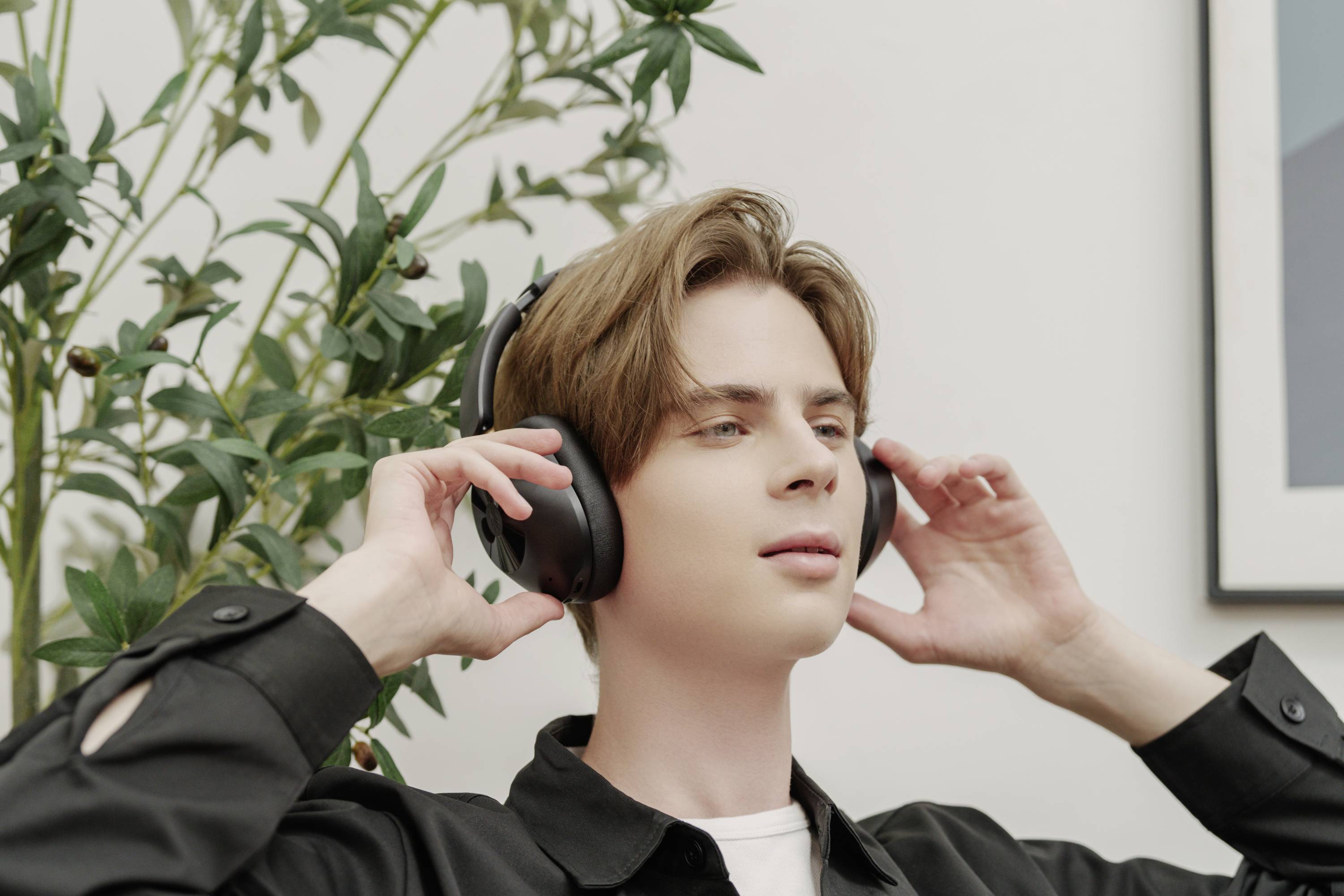 OneOdio Over Ear Kopfhörer Bluetooth® Schwarz Noise Cancelling Handy