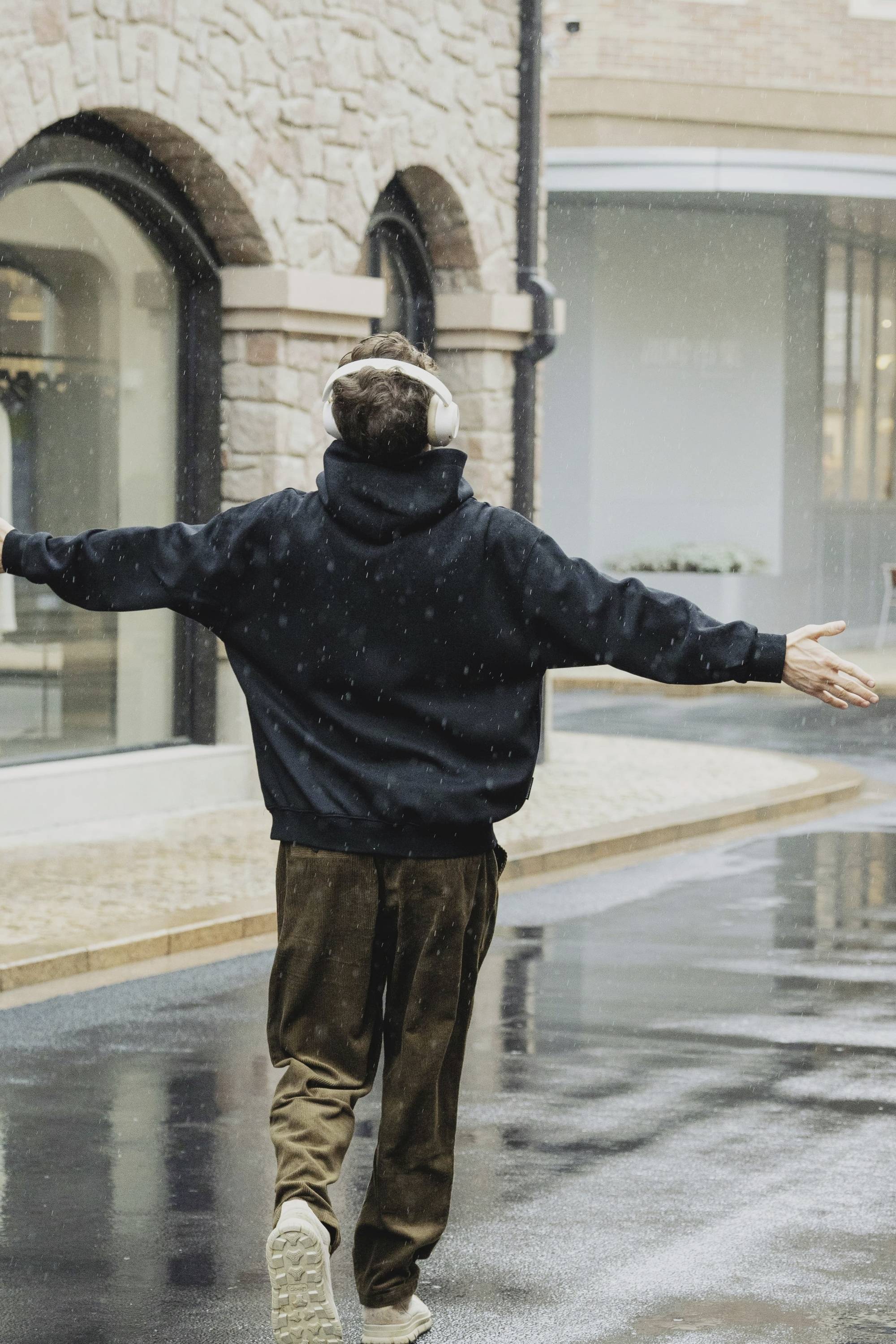 OneOdio Over Ear Kopfhörer Bluetooth® Weiß Noise Cancelling Handy