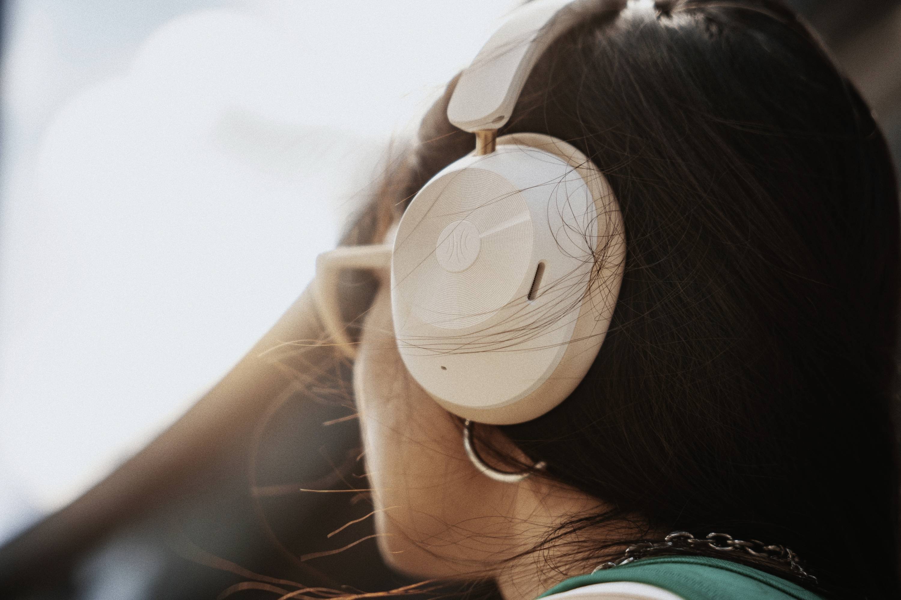 OneOdio Over Ear Kopfhörer Bluetooth® Weiß Noise Cancelling Handy