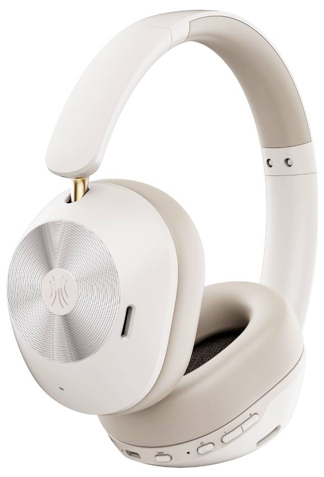 OneOdio Over Ear Kopfhörer Bluetooth® Weiß Noise Cancelling Handy