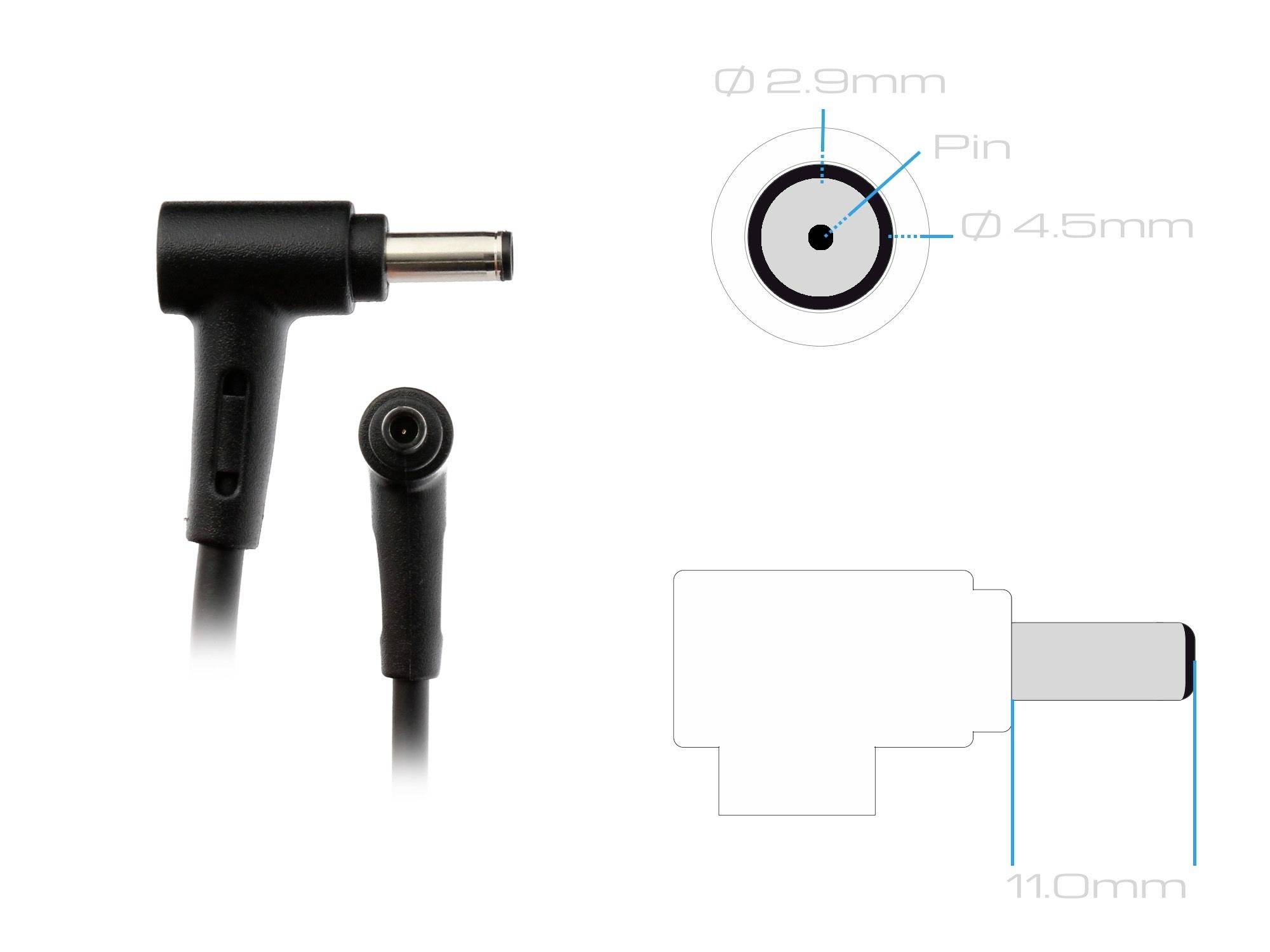Delta Electronics Netzteil ADP-120VH D Notebook-Netzteil 120W 20V 6A