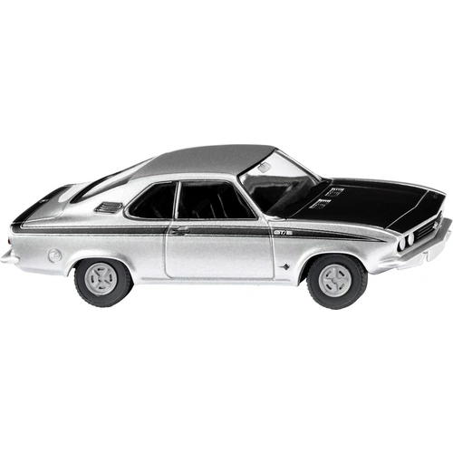 Wiking 082712 H0 PKW Modell Opel Manta A GT/E, silber-metallic Wiking 082712 H0 PKW Modell Opel Manta A GT/E, silber-metallic