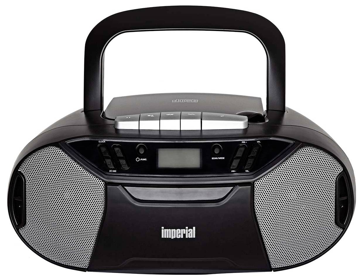 Imperial PBB Boombox mit CD-Player Kassettenspieler CD-Radio