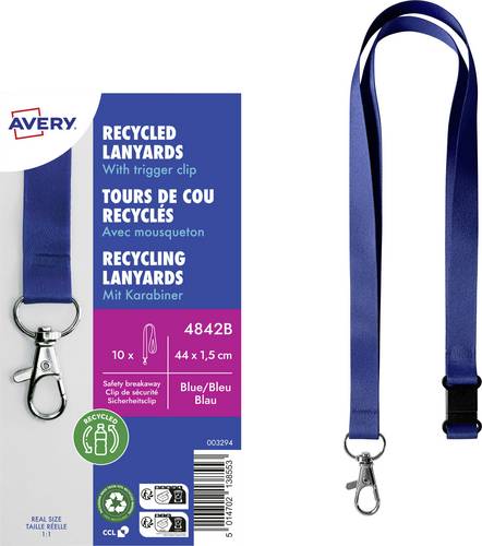 Avery-Zweckform 4842B Textilband (L x B) 440 mm x 15 mm 10 St.