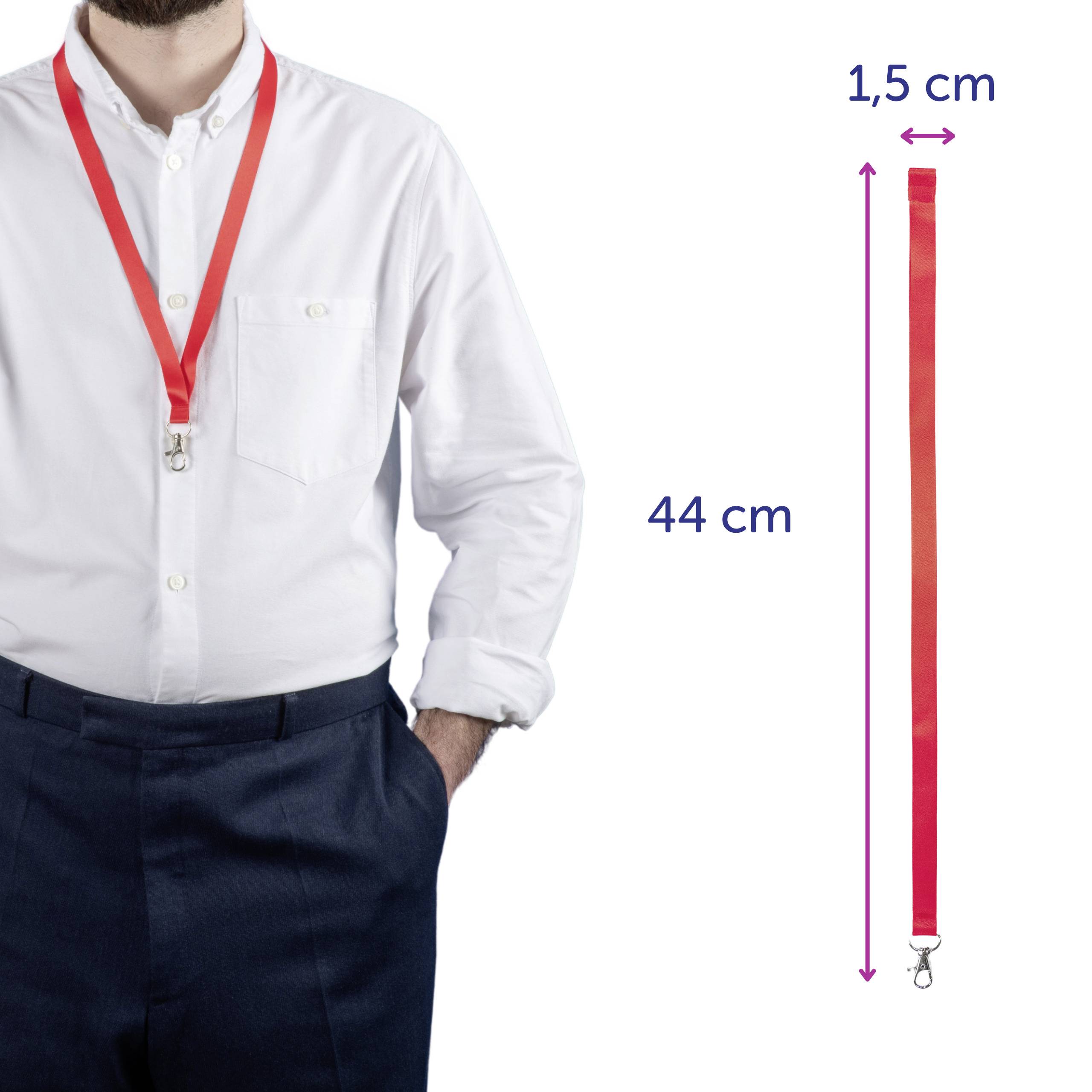 Avery-Zweckform 4842R Textilband (L x B) 440mm x 15mm 10St.