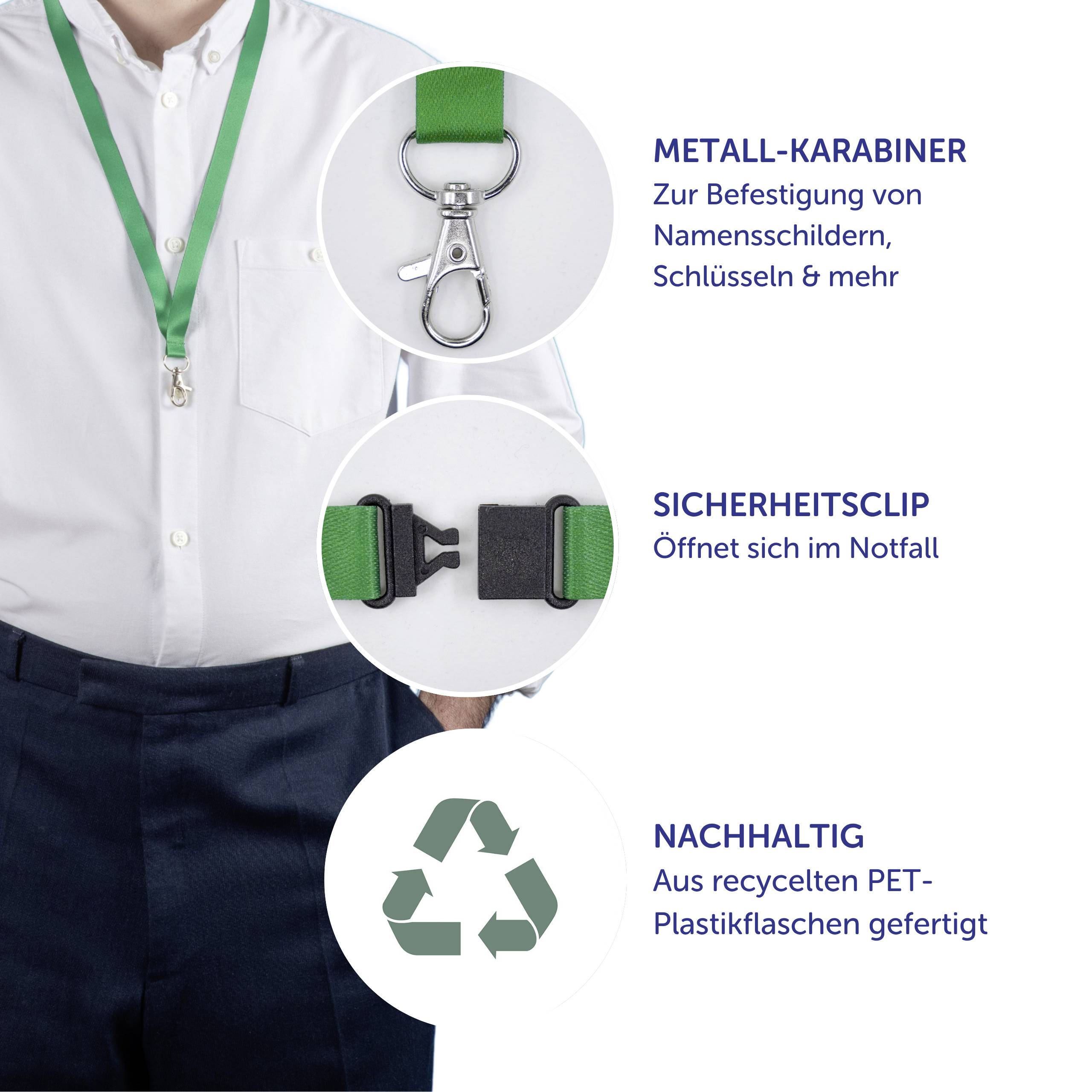 Avery-Zweckform 4842G Textilband (L x B) 440mm x 15mm 10St.