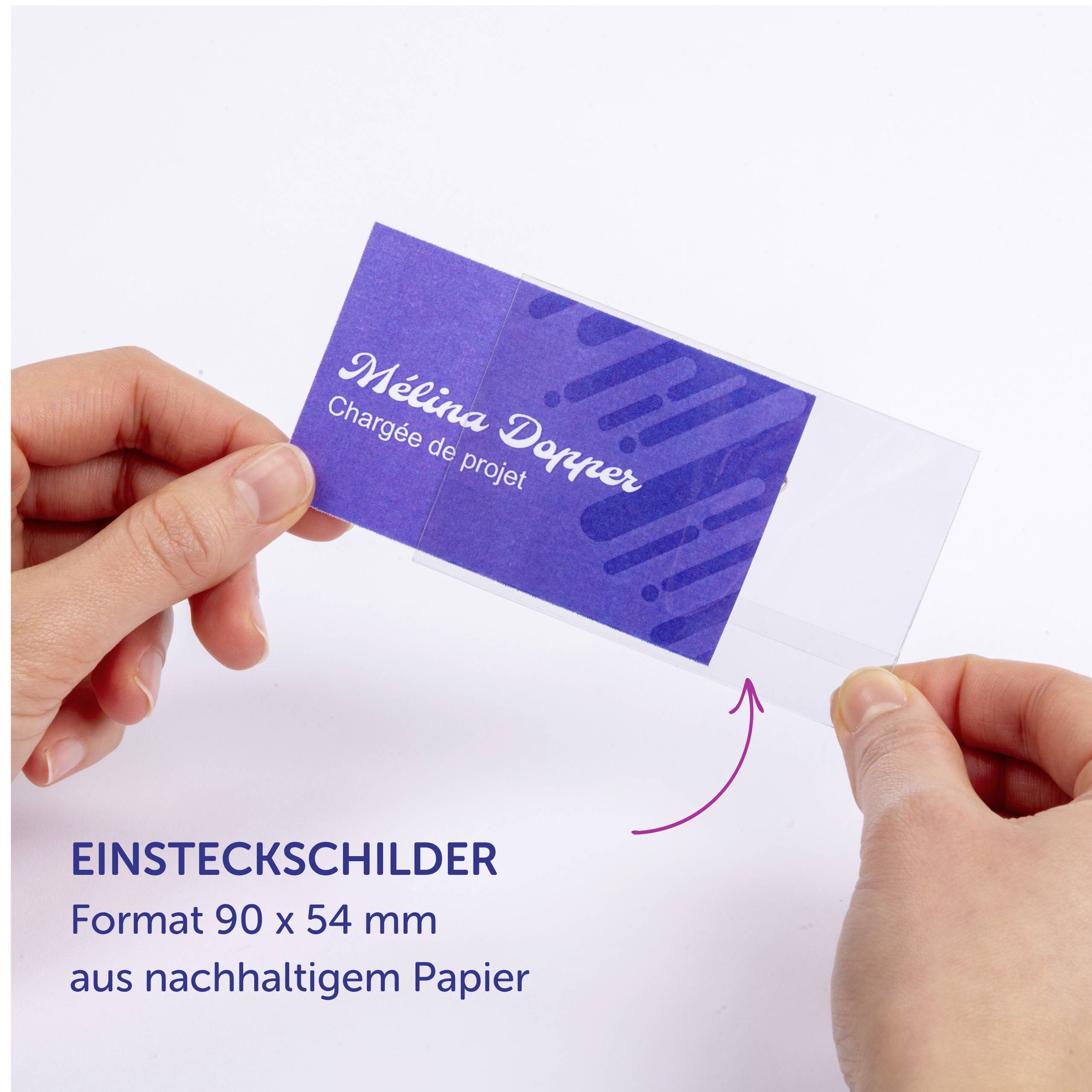 Avery-Zweckform 4820 Namensschild (B x H) 90mm x 54mm 50St.