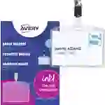 Avery-Zweckform 4822 Namensschild (B x H) 90mm x 60mm 25St. Avery-Zweckform 4822 Namensschild (B x H) 90mm x 60mm 25St.