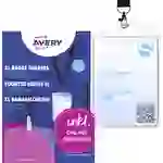 Avery-Zweckform 4834 Namensschild (B x H) 105mm x 148mm 10St. Avery-Zweckform 4834 Namensschild (B x H) 105mm x 148mm 10St.