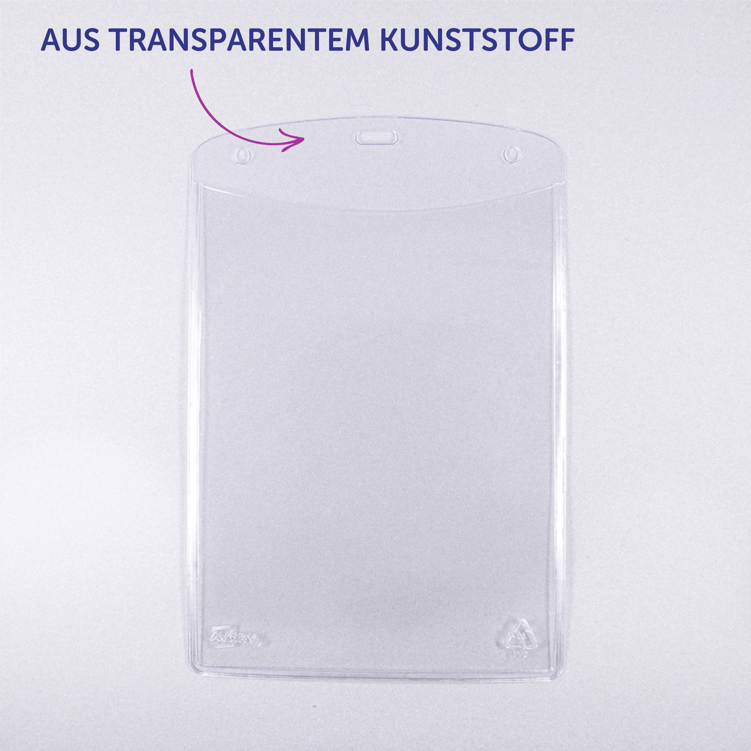 Avery-Zweckform 4834XL Einsteckschild Namensschild (B x H) 148mm x 105mm 50St.