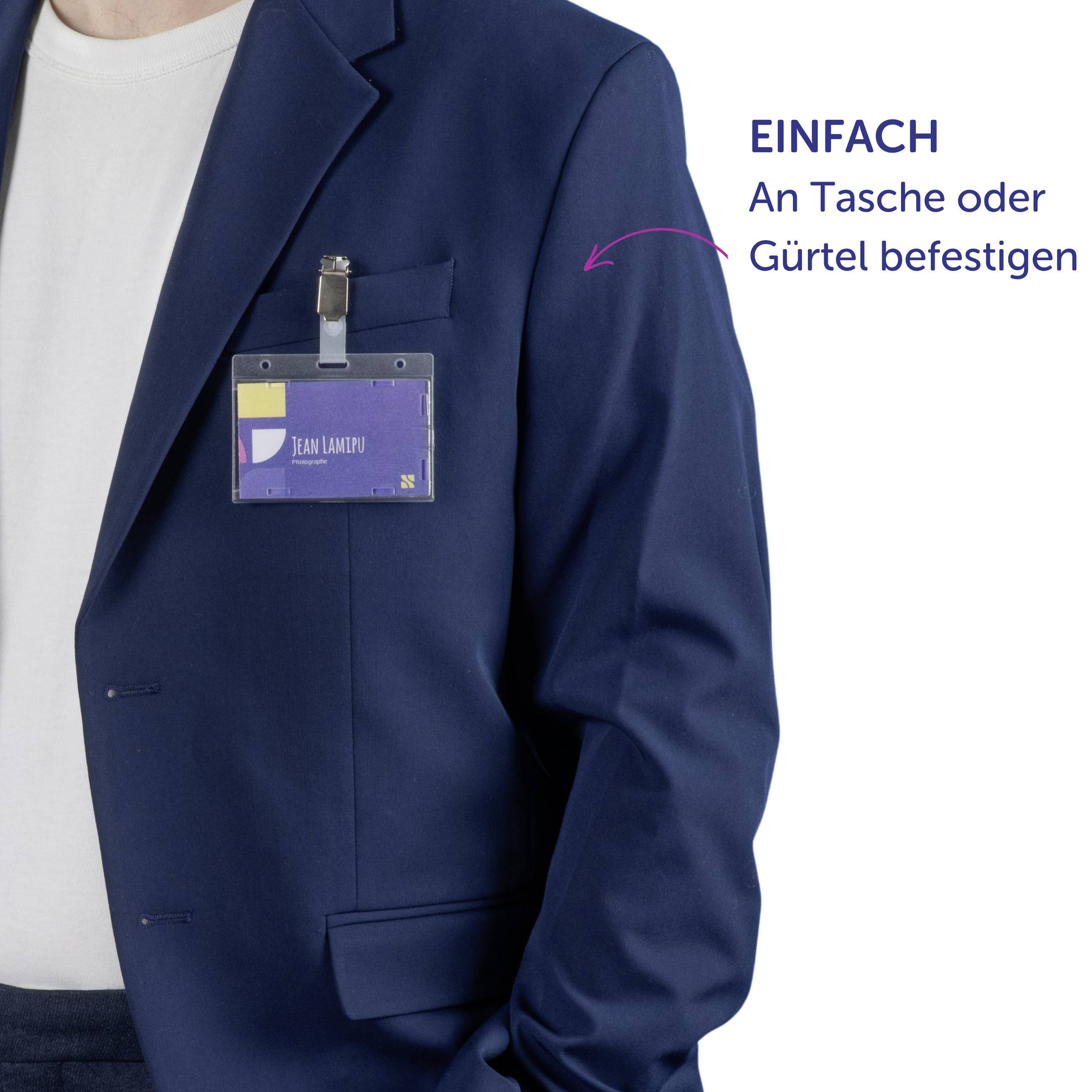 Avery-Zweckform 4826 Ausweistasche (B x H) 85mm x 54mm 25St.