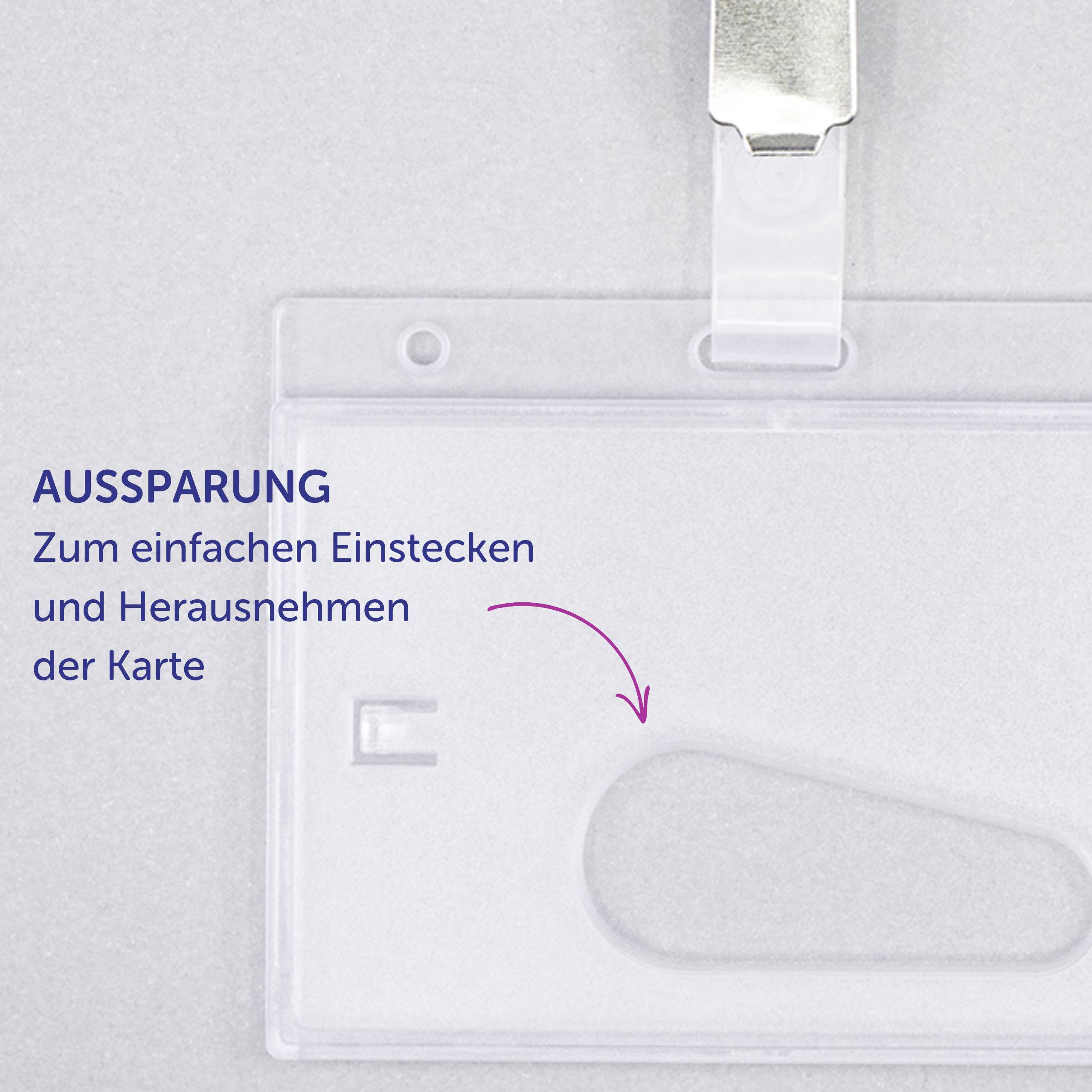 Avery-Zweckform 4826 Ausweistasche (B x H) 85mm x 54mm 25St.