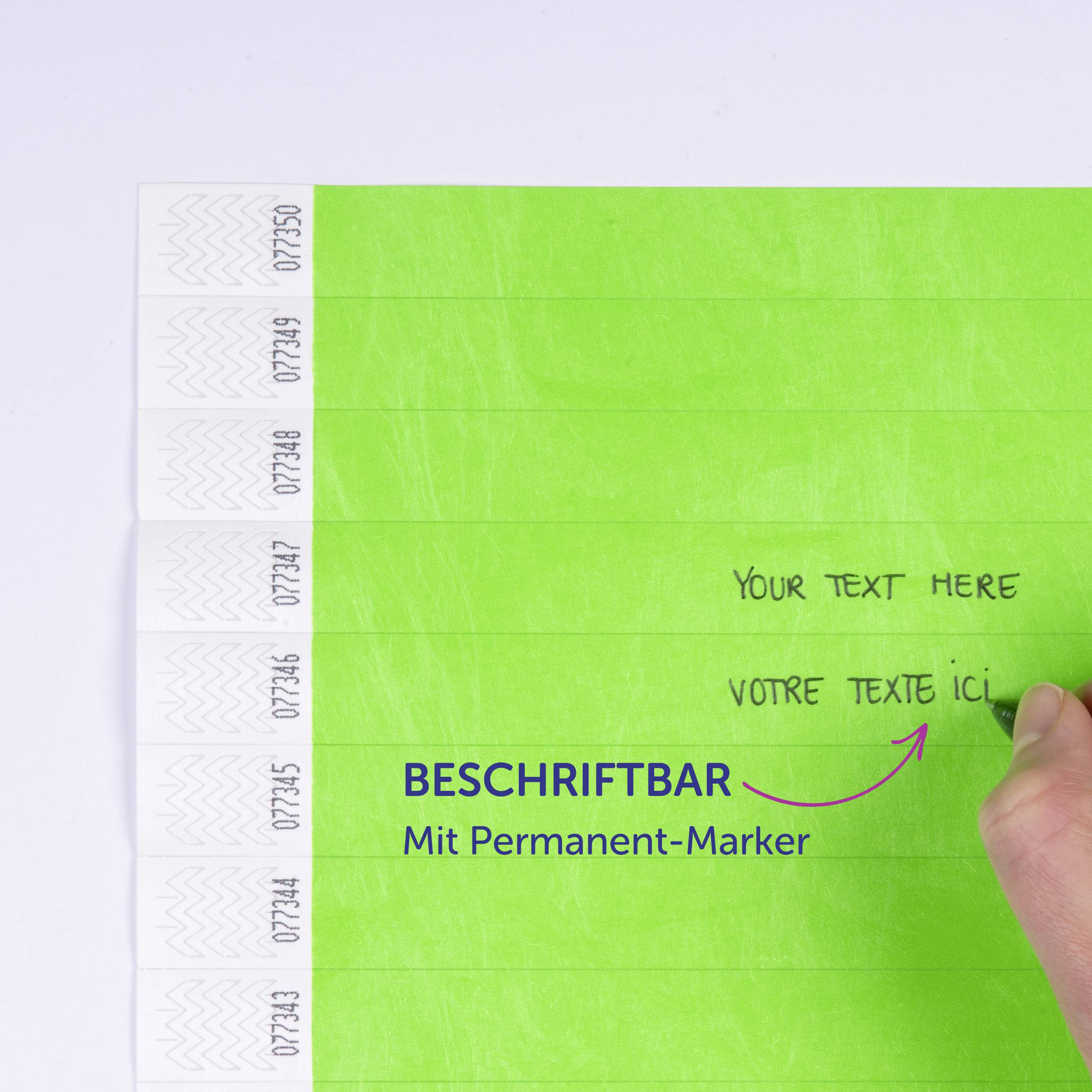 Avery-Zweckform TYVGN-50 Einlassband (L x B) 256mm x 19mm Klebestreifen 500St.