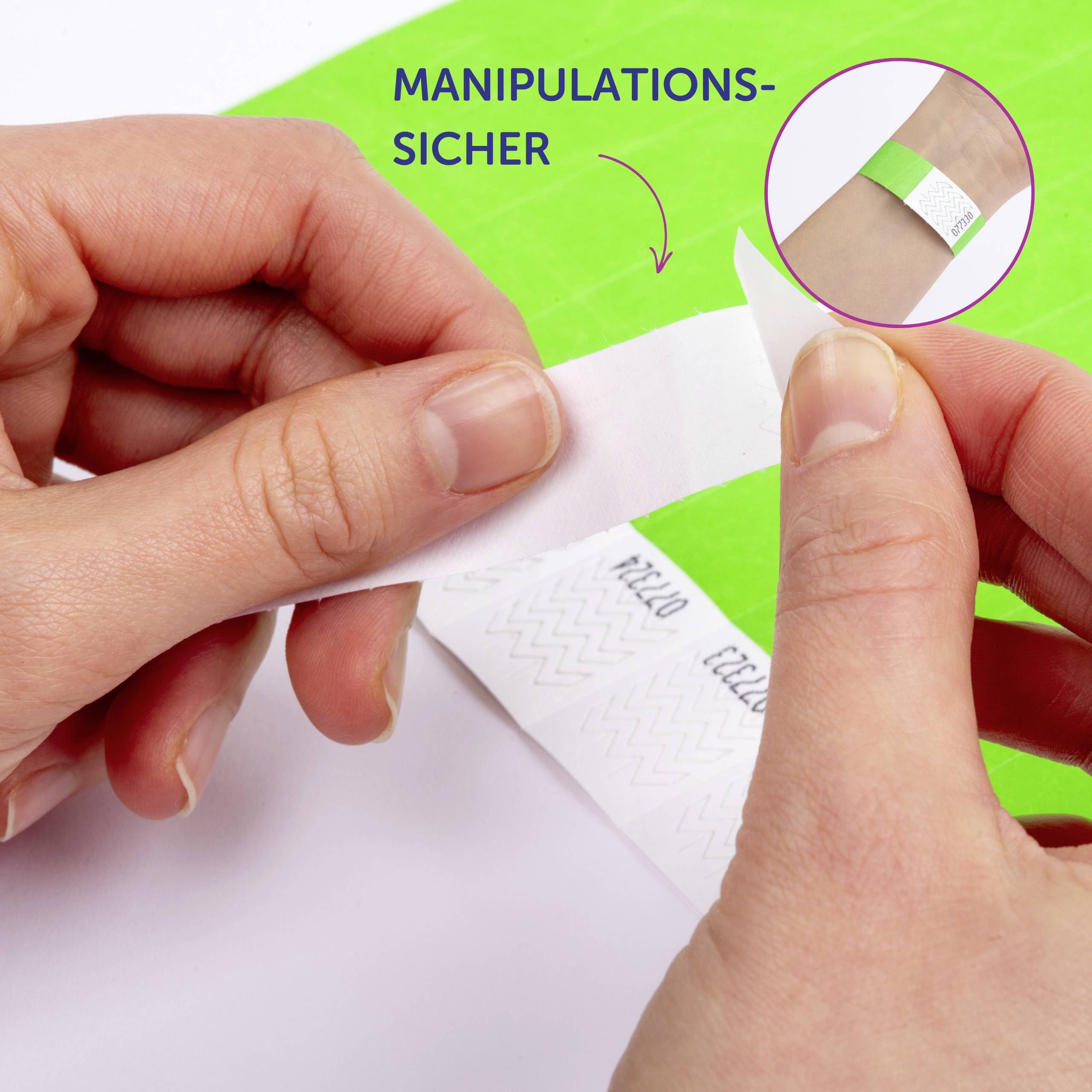 Avery-Zweckform TYVGN-50 Einlassband (L x B) 256mm x 19mm Klebestreifen 500St.