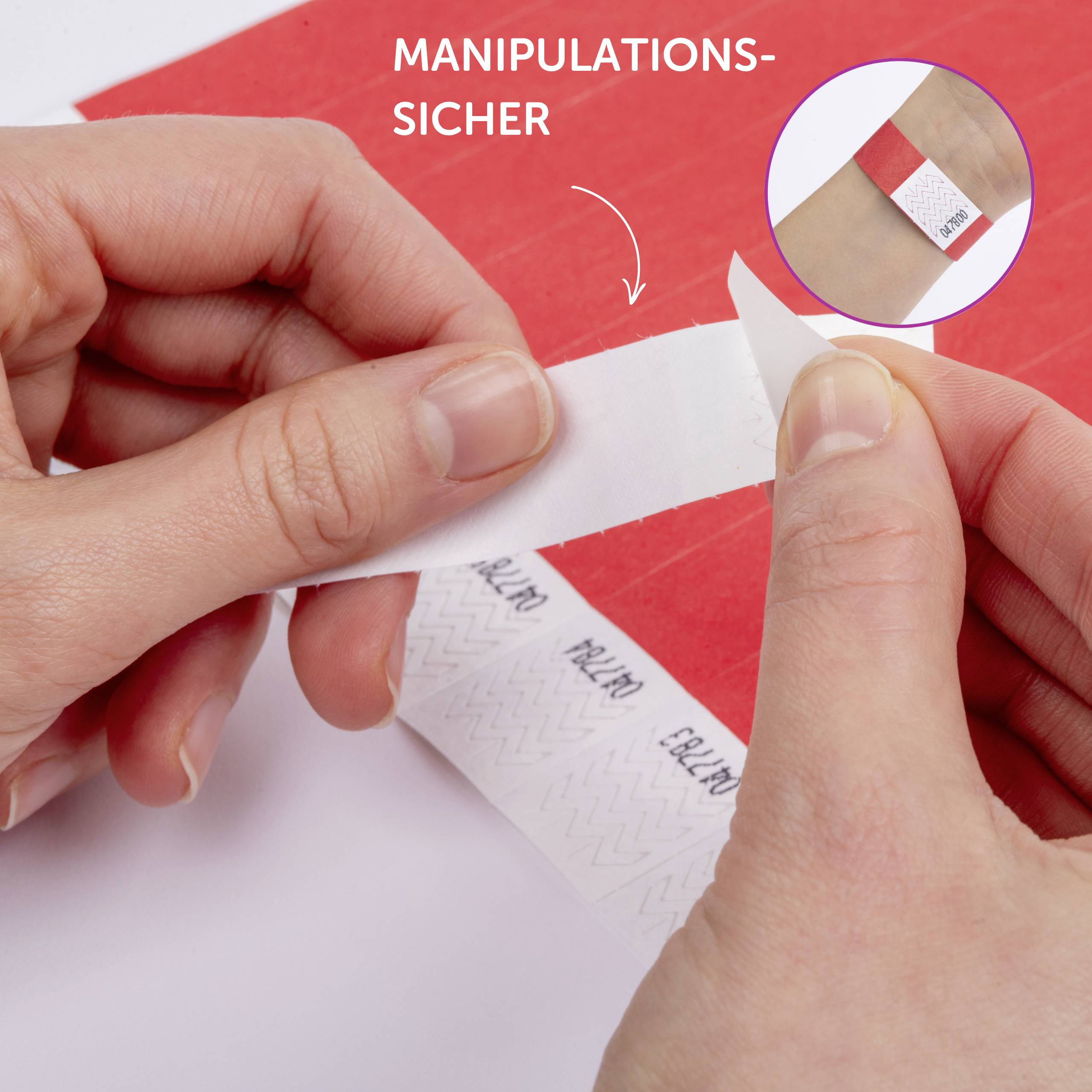 Avery-Zweckform TYVRD-50 Einlassband (L x B) 256mm x 19mm Klebestreifen 500St.