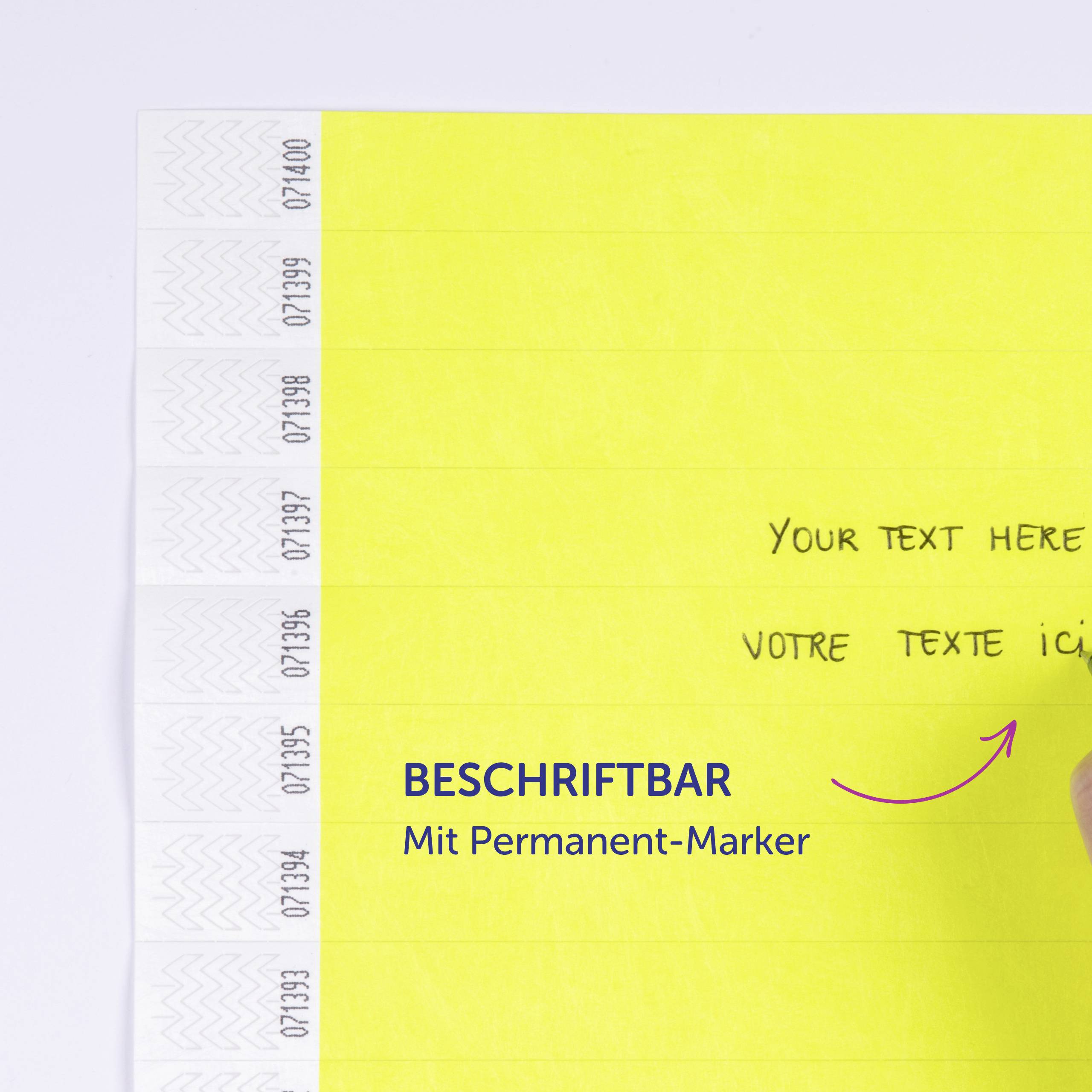 Avery-Zweckform TYVYW-50 Einlassband (L x B) 256mm x 19mm Klebestreifen 500St.