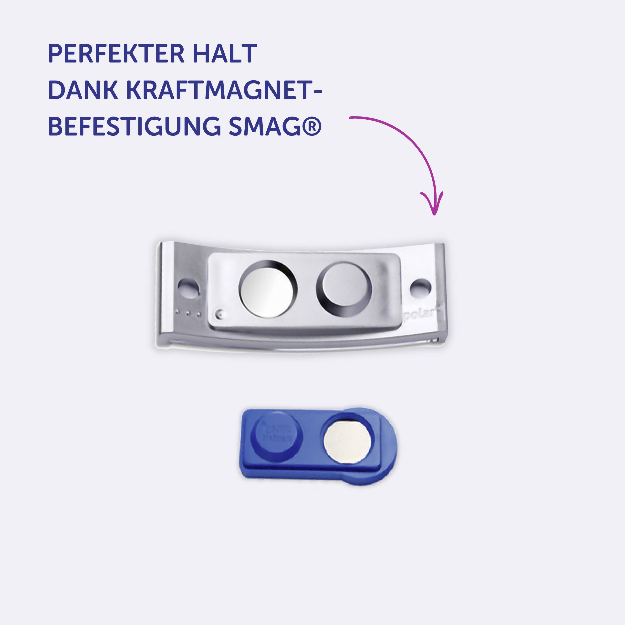 Avery-Zweckform POL35MA66-10DR Namensschild (B x H) 80mm x 34mm 10St.