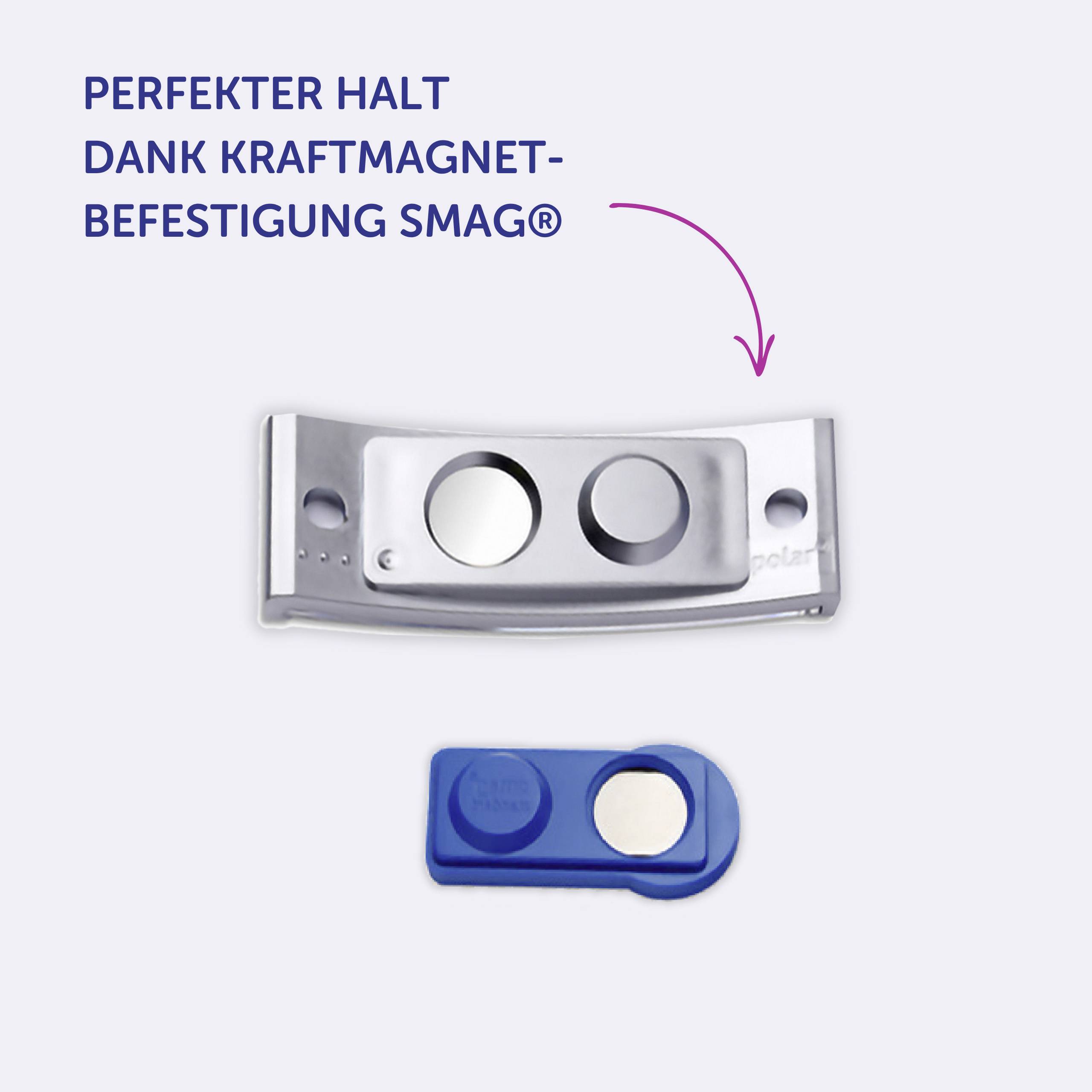 Avery-Zweckform POL35MA66-5DR Namensschild (B x H) 80mm x 34mm 5St.