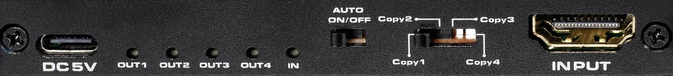 My Wall 8K HDMI Splitter 1 in 4 out HDMI-Splitter