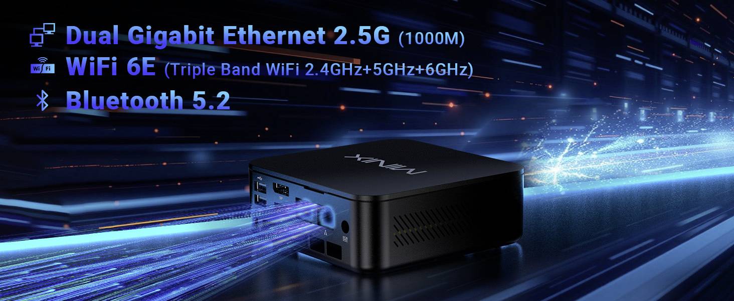 Minix Mini PC NGC NR660 AMD Ryzen 5 6600H 4.5GHz 16GB RAM 512GB SSD AMD Radeon 660M Win 11 Pro NGC NR660