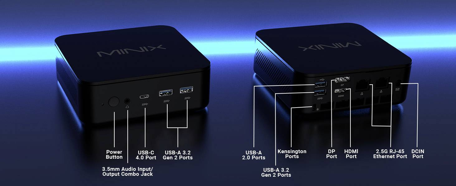 Minix Mini PC NGC NR660 AMD Ryzen 5 6600H 4.5GHz 16GB RAM 512GB SSD AMD Radeon 660M Win 11 Pro NGC NR660