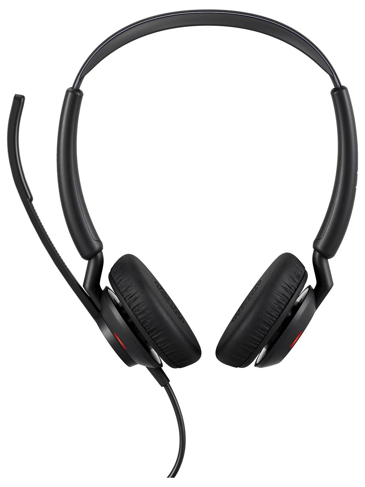 Jabra Engage 50 II On Ear Headset kabelgebunden Stereo Schwarz Noise Cancelling, Mikrofon-Rauschunterdrückung Headset